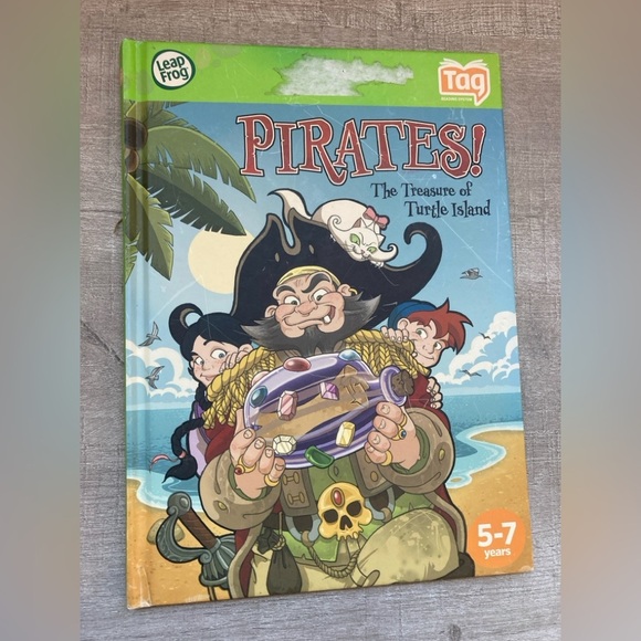 Pirates LeapReader LeapFrog Tag Book. - Picture 1 of 2